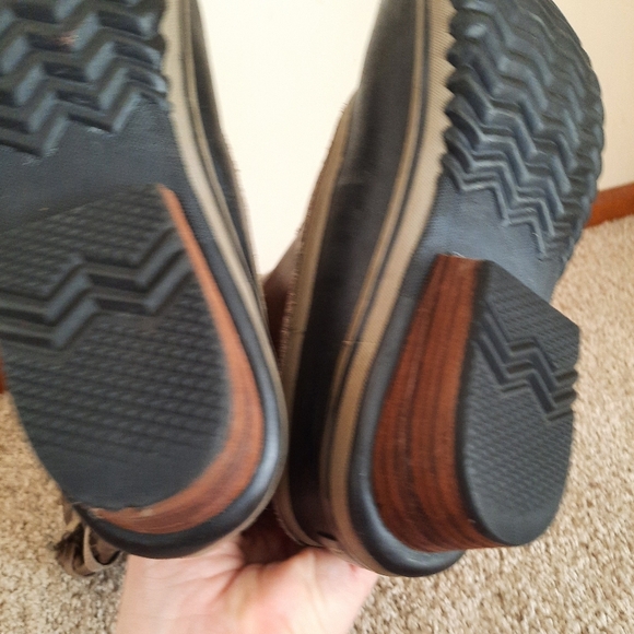 Sorel Brown and Black Combat Boots - Picture 12 of 15
